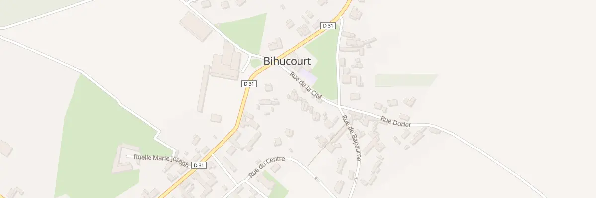 Plan du 4 Rue de la Cité à Bihucourt