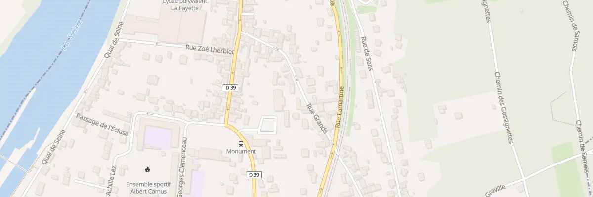 Plan du 26 Rue Grande à Champagne-sur-Seine