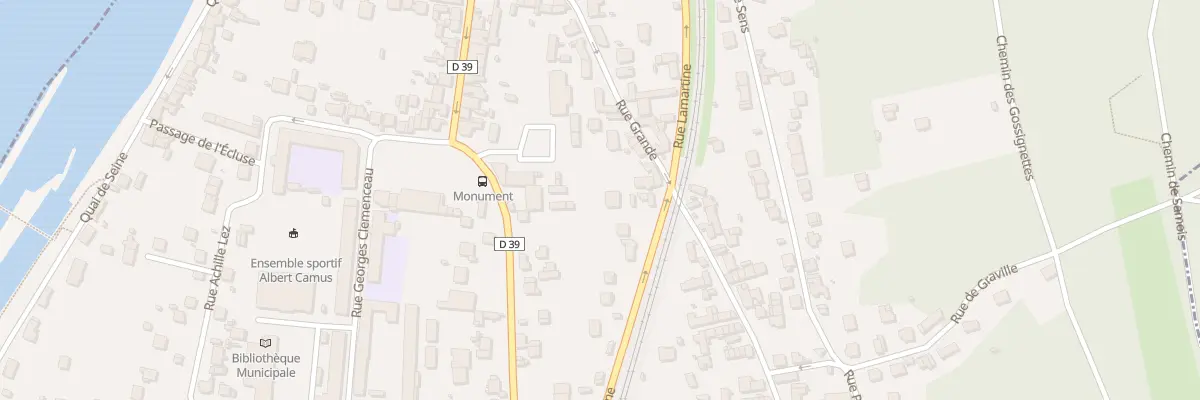 Plan du 91 Rue du Général de Gaulle à Champagne-sur-Seine