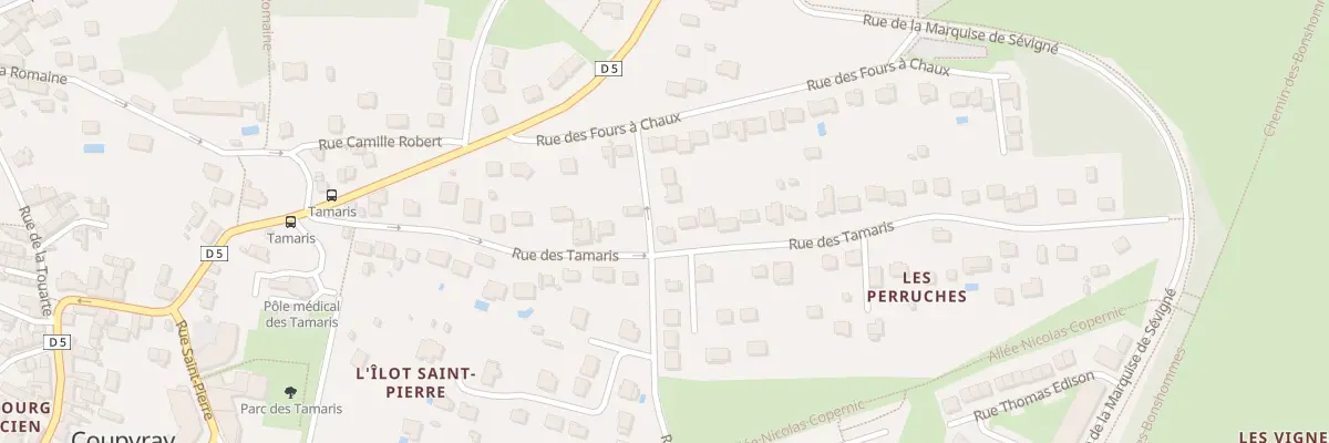 Plan du 15 Rue des Tamaris à Coupvray