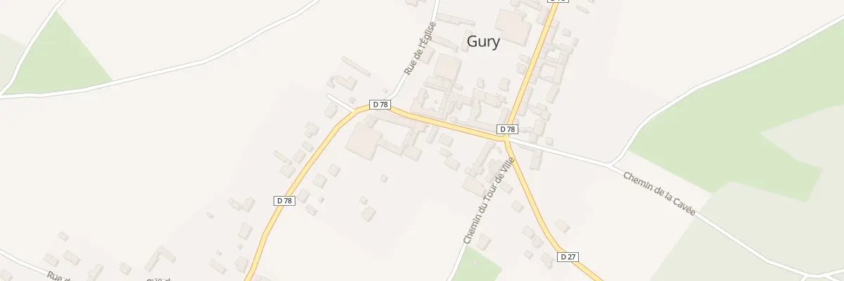 Plan du 6 Rue du Pignon Rouge à Gury