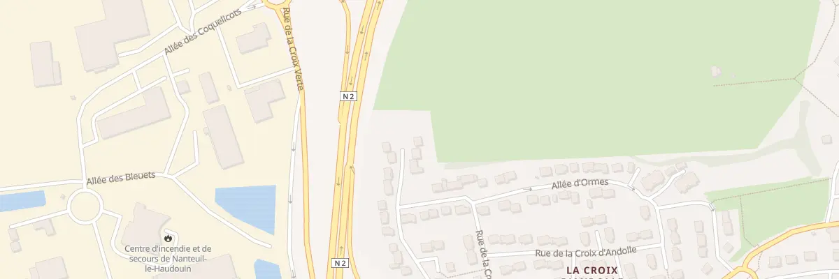Plan du 14 Rue du Saut de Loup à Nanteuil-le-Haudouin