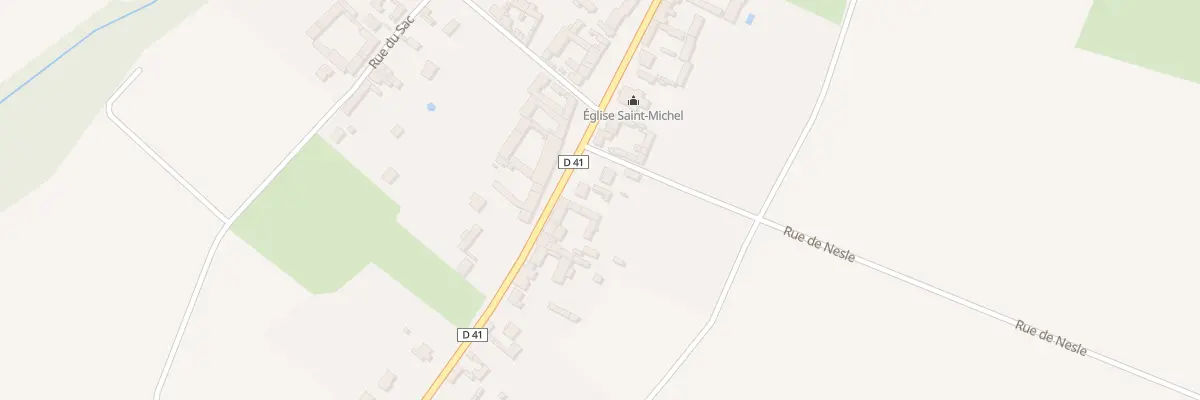Plan du 871 Rue de Picardie à Canny-sur-Matz