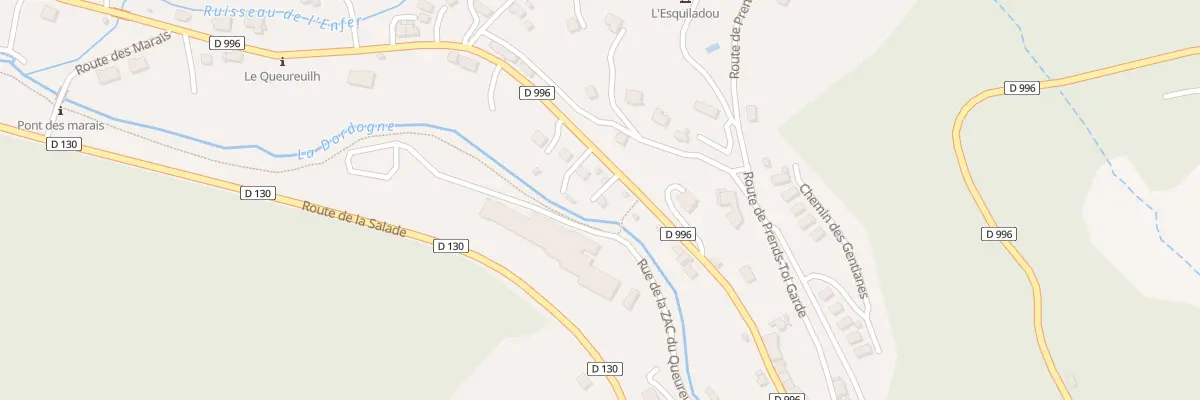 Plan du 97 Av de la Bourboule à Mont-Dore