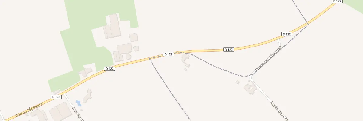 Plan du 2599 Rue de la Croix du Bac à Nieppe