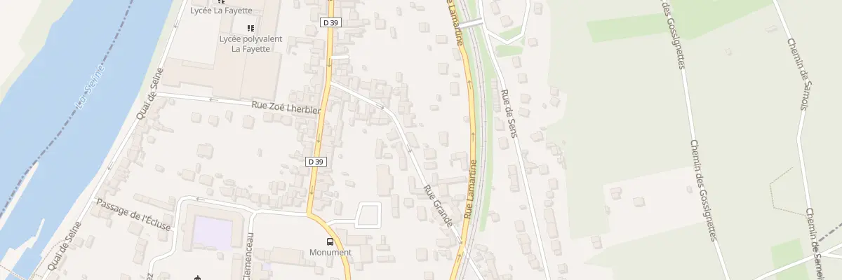 Plan du 21 Rue Grande à Champagne-sur-Seine