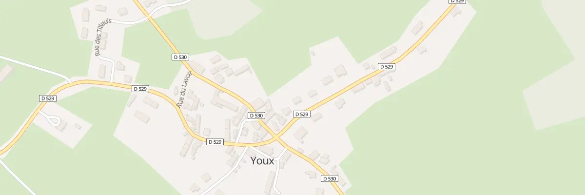 Plan du 506 Rte de Pionsat à Youx