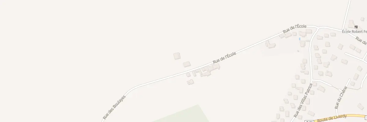 Plan du 2 Rue des Boulayes à Châtres