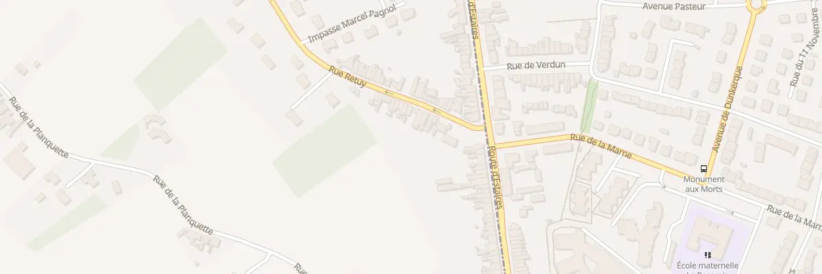 Plan du 9 Rue de Retuy à Violaines