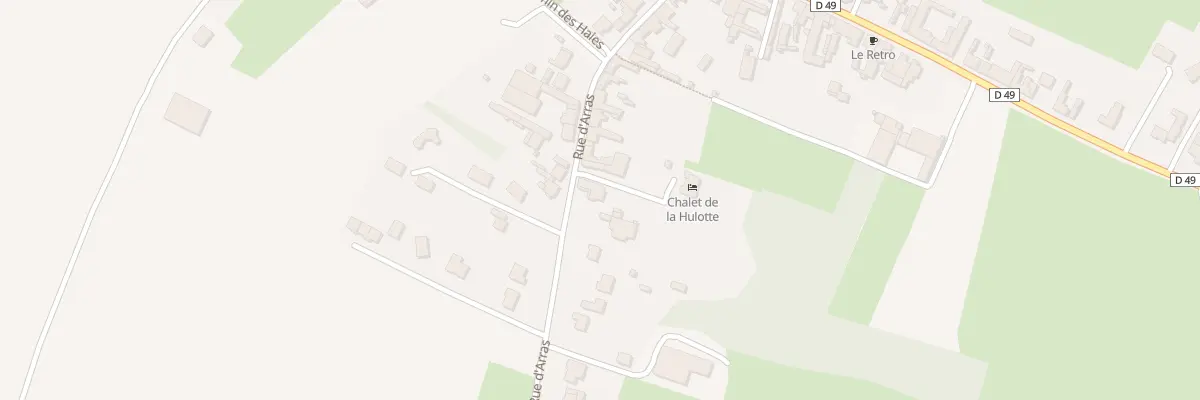 Plan du 19T Rue d’Arras à Thélus