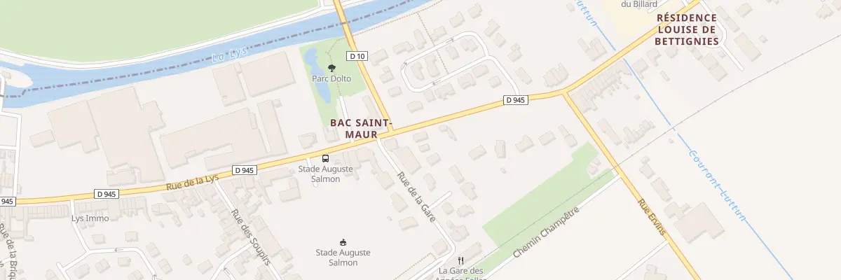 Plan du 3424 Rue de la Lys à Sailly-sur-la-Lys