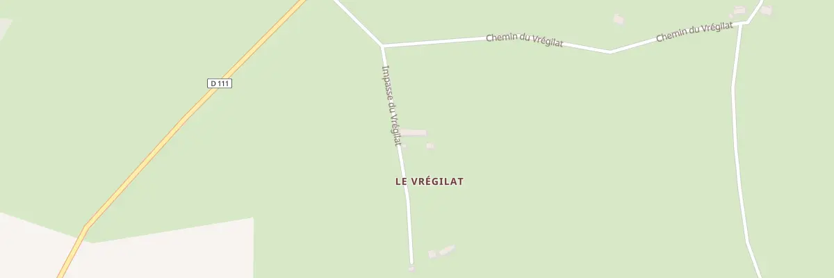 Plan du 115 Imp du Vrégilat à Isle-et-Bardais