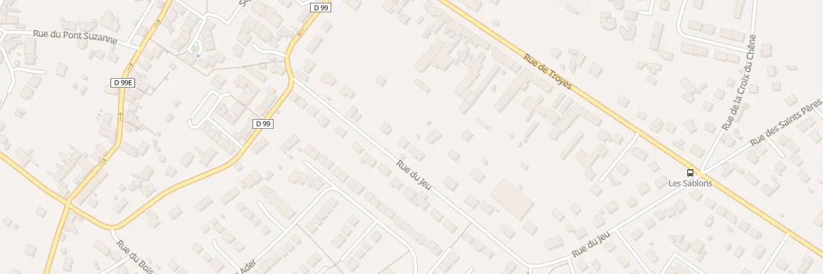 Plan du 36 Rue du Jeu à Guignes