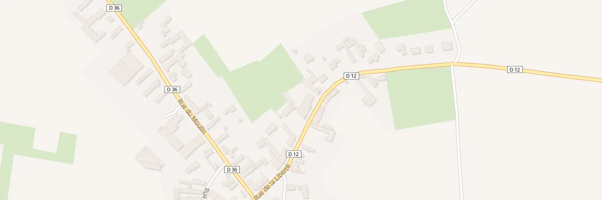 Plan du 8 Rue de la Liberté à Hamelincourt