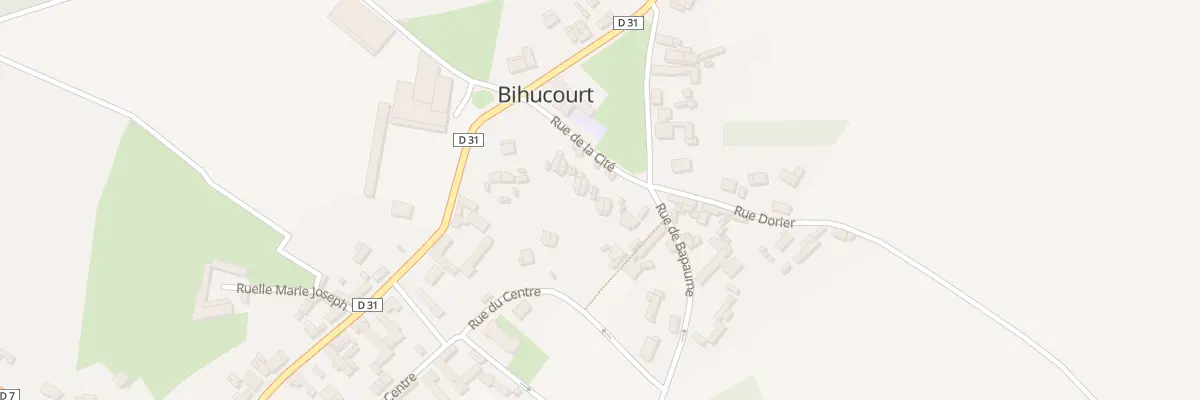 Plan du 10 Rue de la Cité à Bihucourt