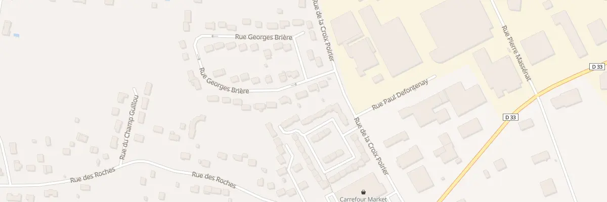 Plan du 5 Rue Georges Brière à Ferrières-en-Gâtinais