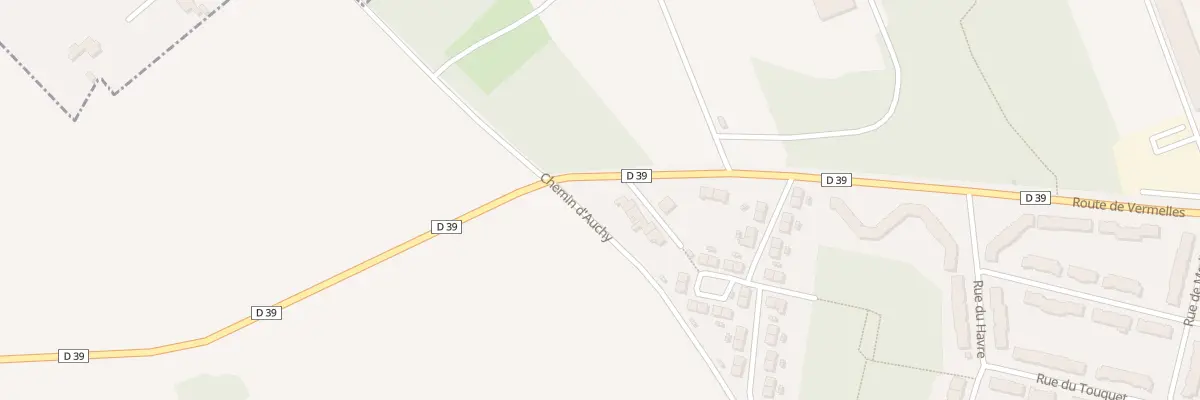 Plan du 2B Rue Hennequeville à Hulluch