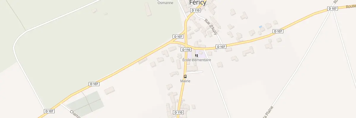 Plan du 2B Rue de Ferland à Féricy