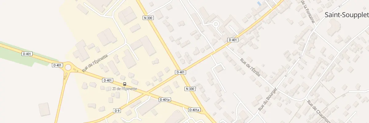 Plan du 96 Rue du Général Maunoury à Saint-Soupplets