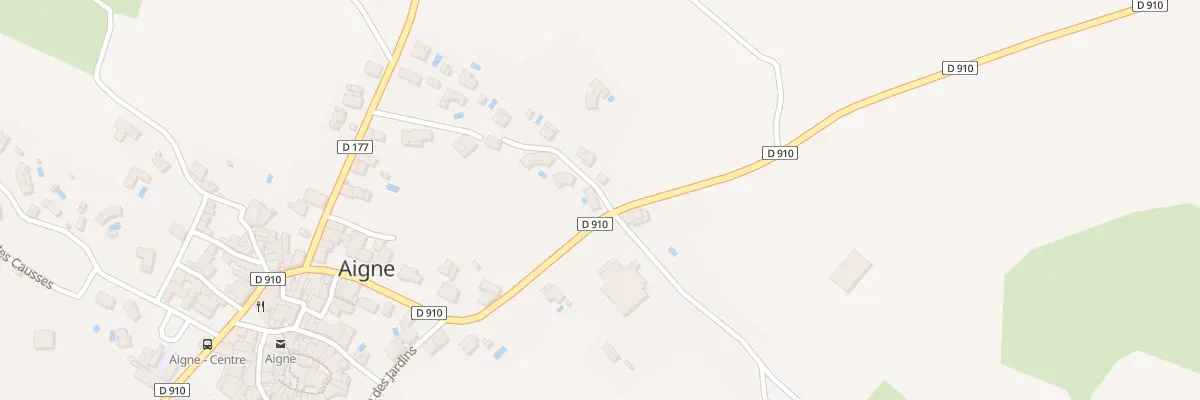 Plan du 39 Rue du Minervois à Aigne
