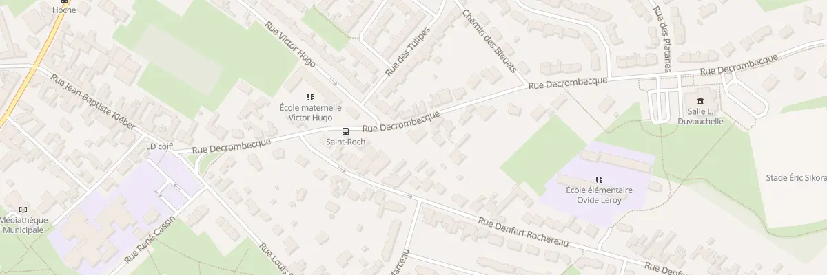 Plan du 24 Rue Decrombecque à Loos-en-Gohelle