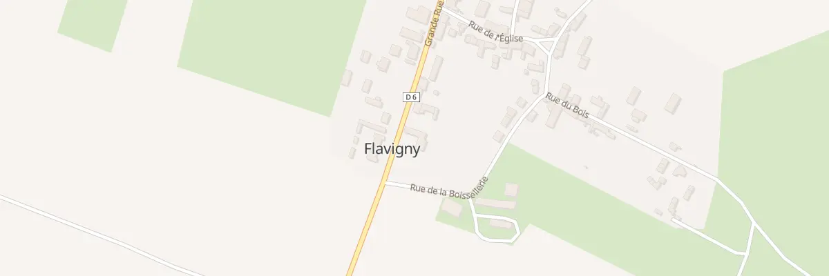 Plan du 27 Gr Grande Rue à Flavigny
