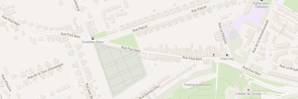 Plan du 272B Rue Paul Bert à Lens