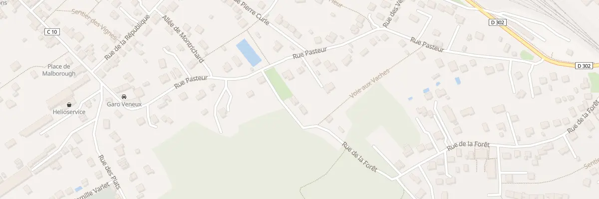 Plan du 41 Rue de la Foret Veneux à Moret-Loing-et-Orvanne