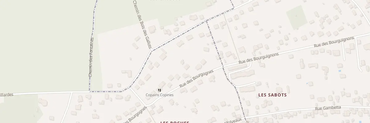 Plan du 10 Rue des Bourgognes à Coupvray