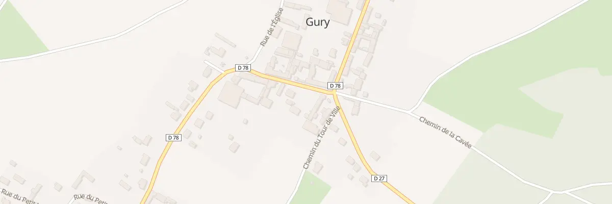 Plan du 8 Rue du Pignon Rouge à Gury