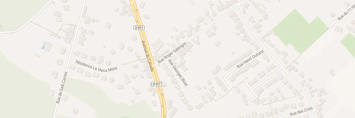 Plan du 16 Rue Roger Salengro à Vimy