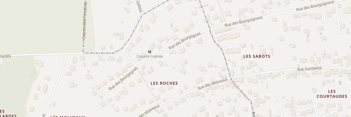 Plan du 9 Rue des Bourgognes à Coupvray