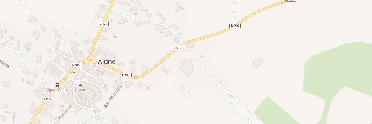 Plan du 5151 Au Village à Aigne