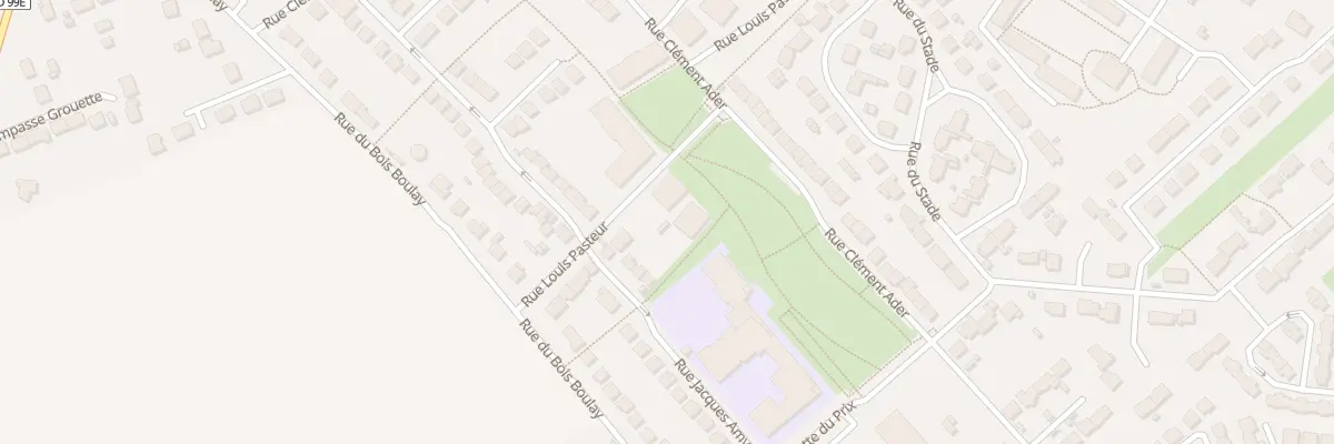 Plan du 9 Rue Louis Pasteur à Guignes