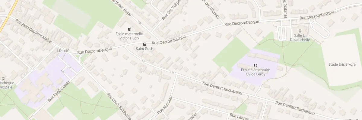 Plan du 19 Rue Denfert Rochereau à Loos-en-Gohelle