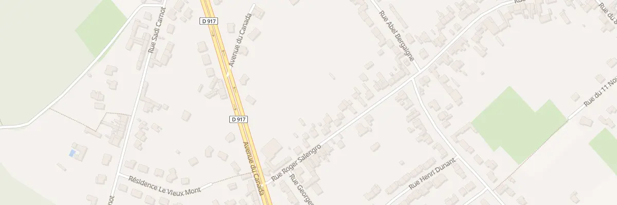 Plan du 23 Rue Roger Salengro à Vimy