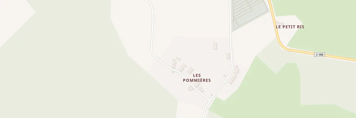 Plan du 5520 Les Pommieres à Montaigut-en-Combraille