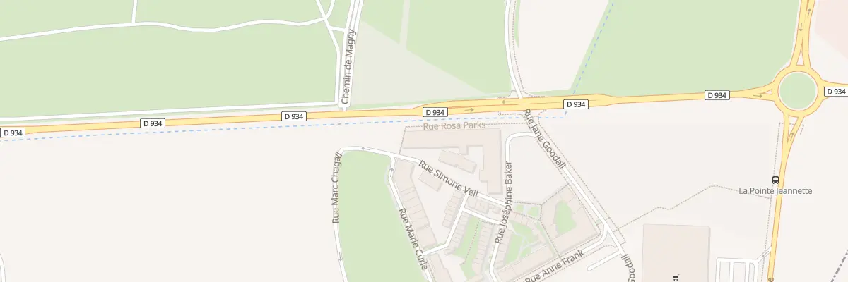 Plan du 1 Rue Rosa Parks à Coupvray