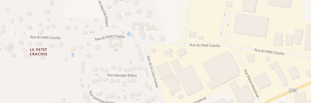 Plan du 1 Rue de la Croix Poirier à Ferrières-en-Gâtinais