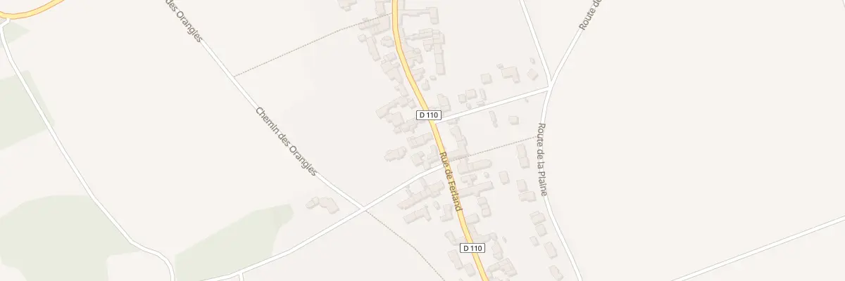 Plan du 46 Rue de Ferland à Féricy