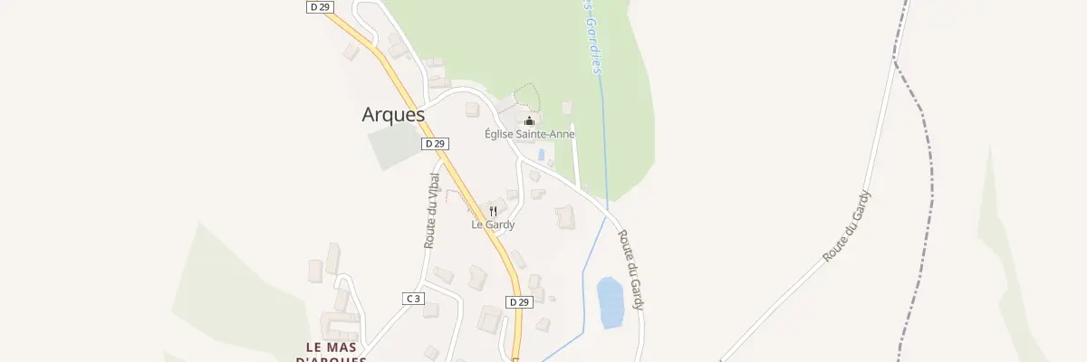 Plan du 5004A Arques à Arques