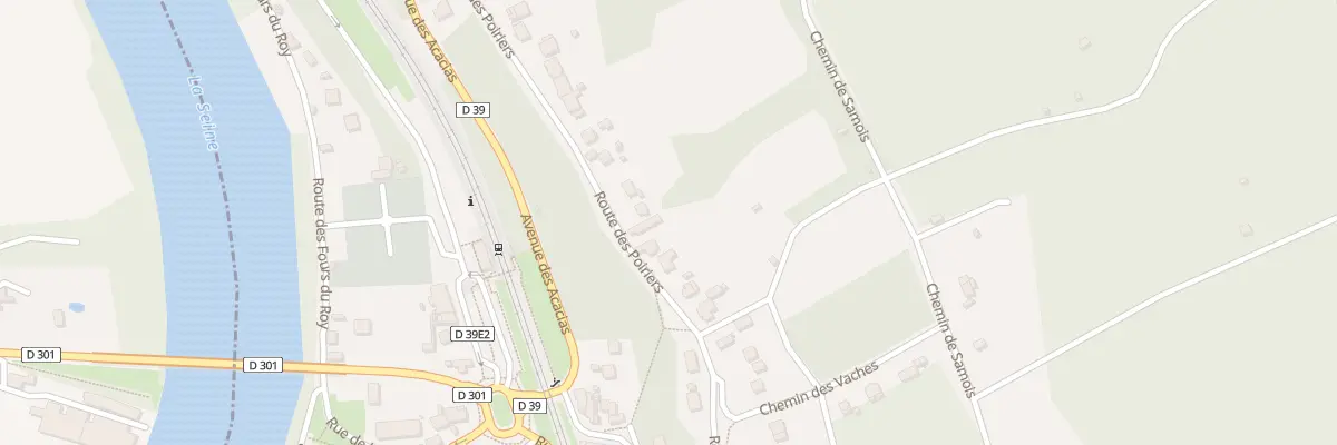 Plan du 44 Rte des Poiriers à Champagne-sur-Seine