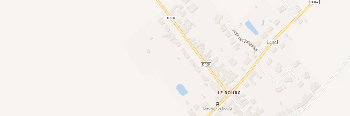 Plan du 154 Rue des Tronchants à Lorgies