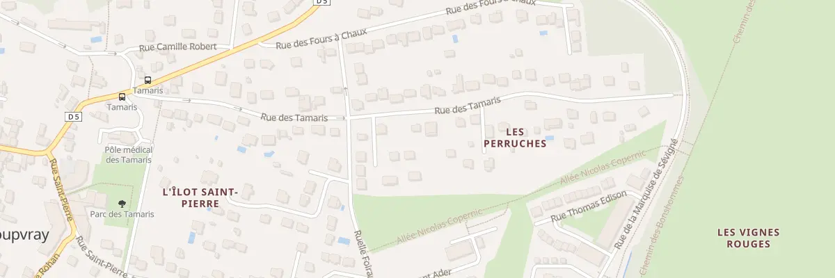 Plan du 28C Rue des Tamaris à Coupvray