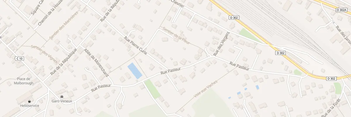 Plan du 26 Rue Pasteur à Moret-Loing-et-Orvanne