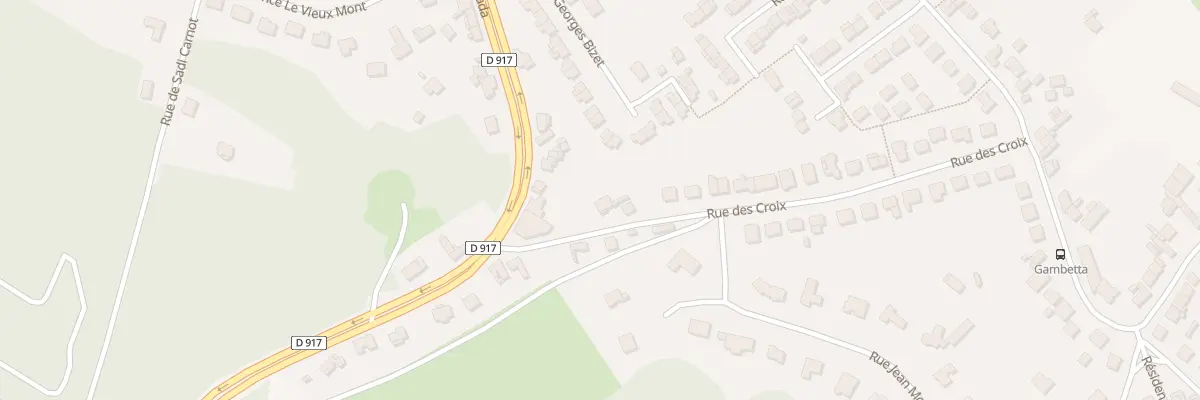 Plan du 1 Rue des Croix à Vimy