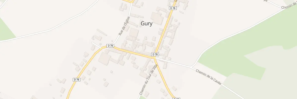 Plan du 7 Rue du Pignon Rouge à Gury