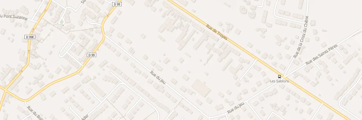 Plan du 30 Rue du Jeu à Guignes