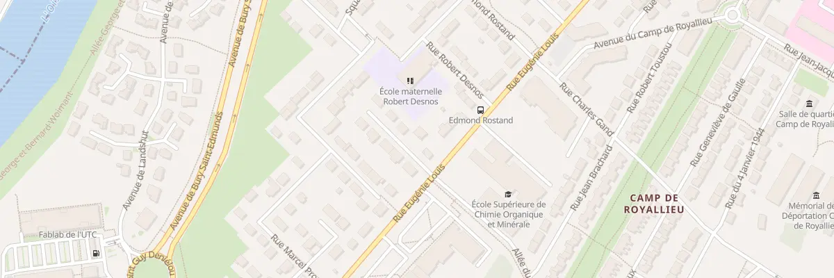 Plan du 9 Sq Prosper Mérimée à Compiègne