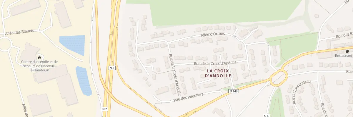 Plan du 20 Rue de la Croix d’Andolle à Nanteuil-le-Haudouin